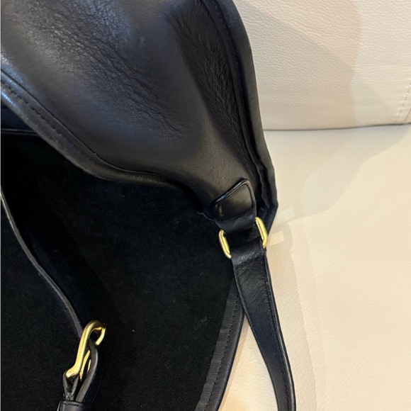 Authentic COACH 09790 City Bag Black Leather Adjustable Strap (No Hangtag ) - Picture 2 of 11